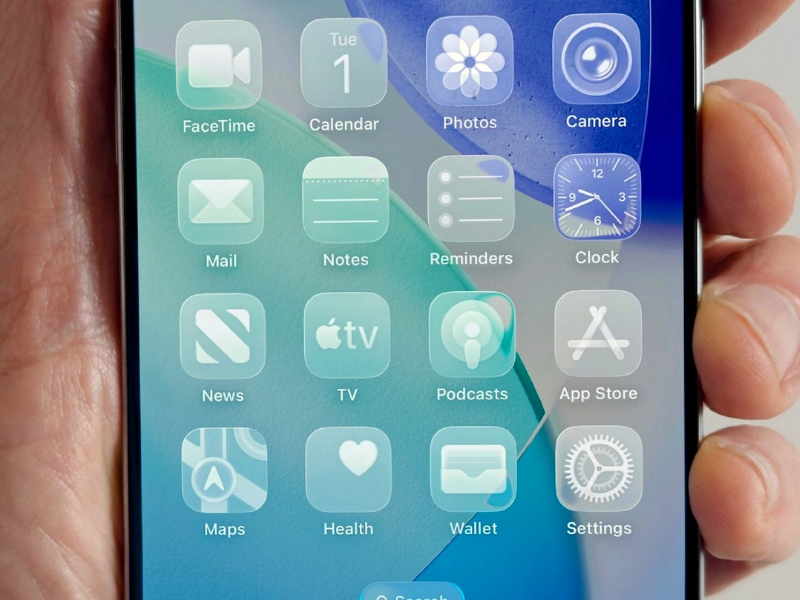 Apple e o design Liquid Glass | A mudança no visual das interfaces